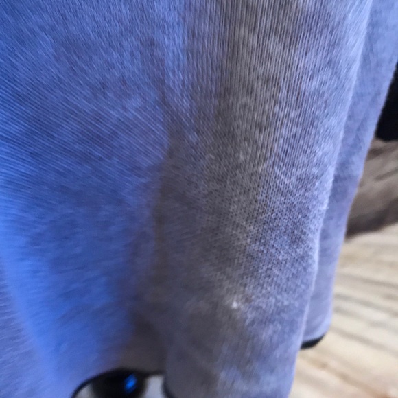 Color block hoodie oversized long zip up - Picture 5 of 9